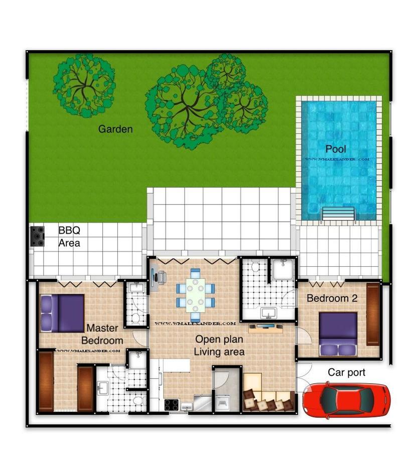Villa Cheloni 2 Bedrooms Kamala Beach Exteriör bild